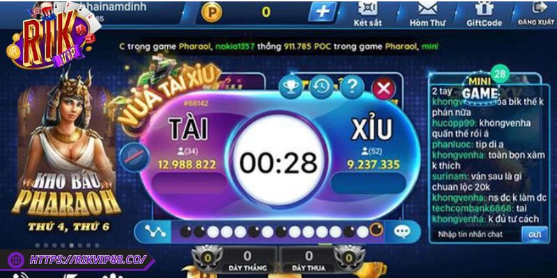 Game Tài Xỉu Đổi Thưởng Rikvip – Cơ Hội Thắng Lớn Dễ Dàng 3 Giải trí may rủi với hình thức đối kháng