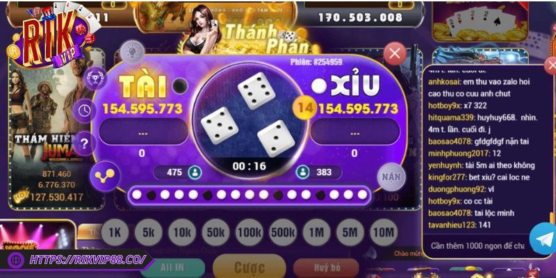 Hướng Dẫn Chơi Tài Xỉu Rikvip Nhanh Gọn, Dễ Hiểu, Thắng Lớn 2 Chọn bàn có lịch sử ổn định, bấm “tham gia”