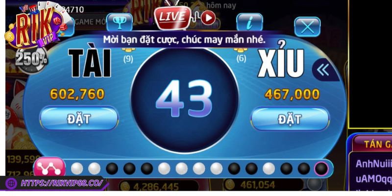 Hướng Dẫn Chơi Tài Xỉu Rikvip Nhanh Gọn, Dễ Hiểu, Thắng Lớn 1 Thông tin về hướng dẫn chơi tài xỉu Rikvip